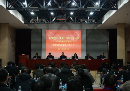公司召开2018年度工作会议暨首届九次职工代表大会